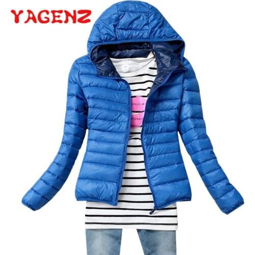Женские пуховики-пальто YAGENZ China At AliExpress