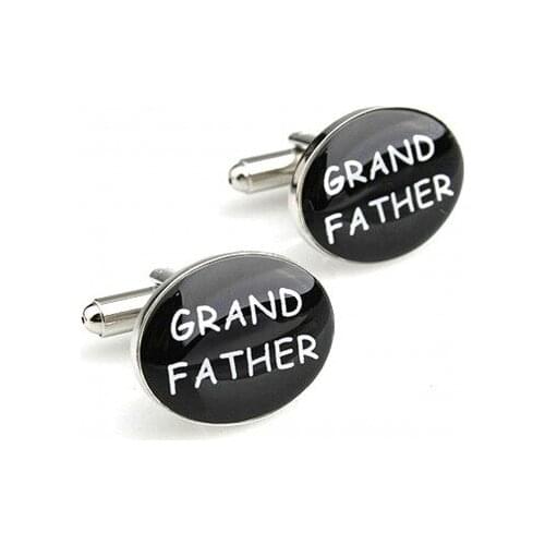 GRAND FATHER Cufflink 2 Pairs Free Shipping Promotion