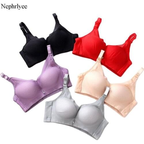 2021 New Sexy Bra For Women Wire Free Underwear Sexy Brassiere Seamless Push Up Bralette Striped Comfort Vest Top Bra CA306