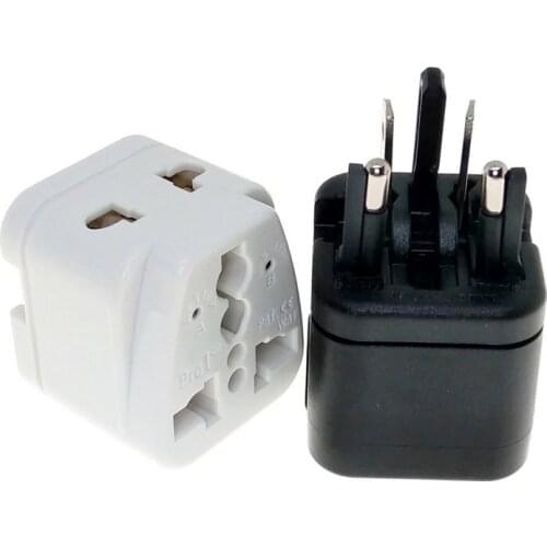 Mini World Travel Plug Adapter Change US/AU/China/UK/EU/Japan/Italy...world Plug wonpro 110-220 voltage Black