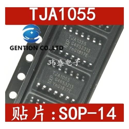 10PCS TJA1055 TJA1055T TJA1055T/c SOP14 data interface chip in stock 100% new and original