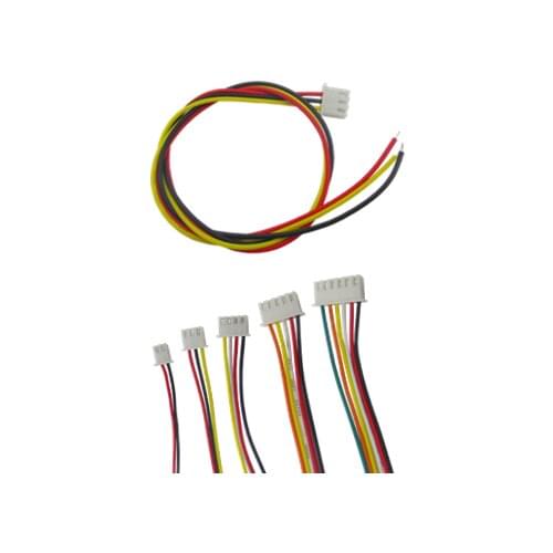 100Pcs 20cm 2P 3P 4P Single XH2.54 Header AWG26 Colorful Wire Cable