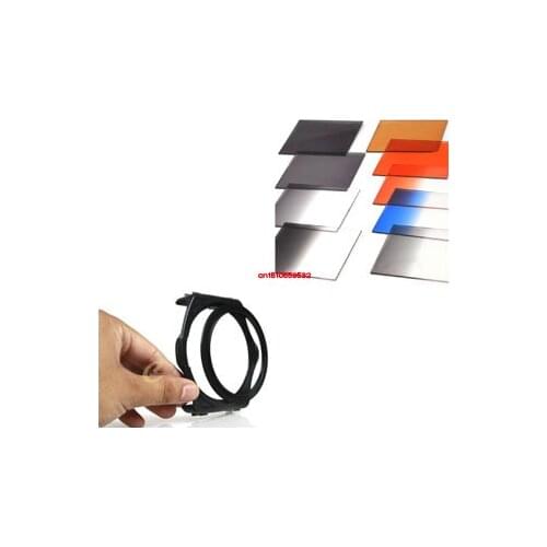 11 in 1 52mm Adapter ring filter holder 6pcs Gradient filter ND2,ND4,ND8