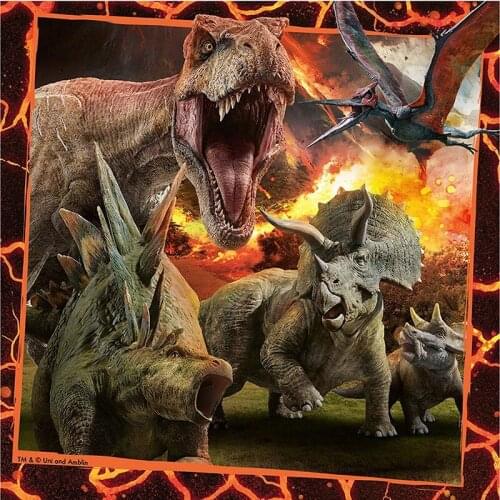 5D DIY Diamond Painting Full Square/Round Drill "Animal Dinosaur" 3D Rhinestone Embroidery Cross Stitch Gift Home Decor