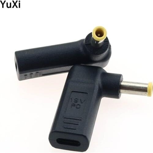 USB Type C Female to 5.0*3.0 Male DC Power Adapter Plug Jack Connector Converter For Samsung RC420 R700 N140 N145 Laptop Charger