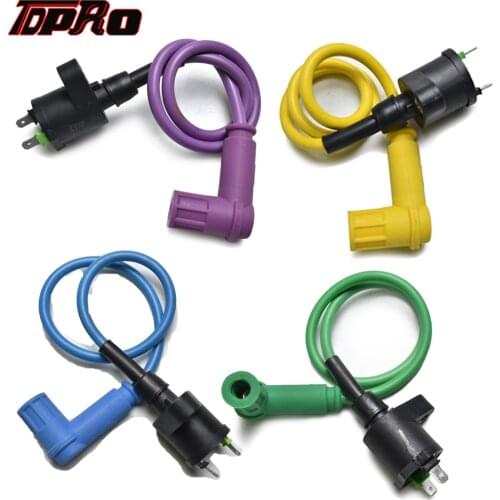 Dual Connect Racing Ignition Coil Cable For Chinese ATV Quad Buggy 50cc to 180cc Motorcycle Pit Dirt Bike