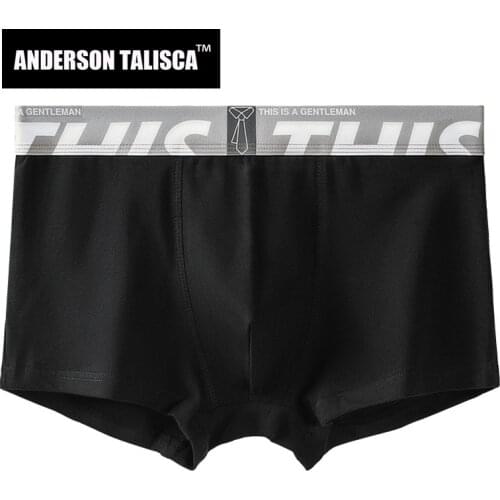 ANDERSON TALISCA Cotton Underwear Men Boxer TIE Style Para Hombre Man Penis Mens Boxers Cuecas Masculina Boxershorts Homme M-3XL