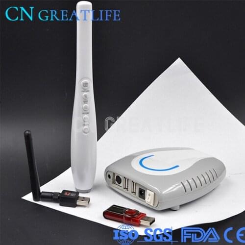 Oral Endoscope Chamber Tools Wireless Hd Wifi 5.0 Mega Pixels Intraoral Camera With 6 Led Light