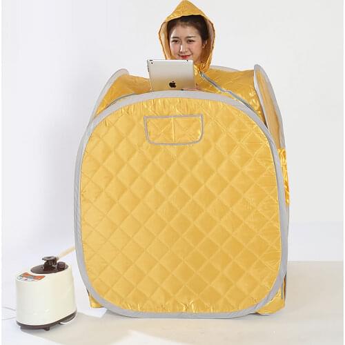 Sauna Cabin Steam-Fold Spa-Room Portable Full-Body Home Slimming 3L Beneficial Folding