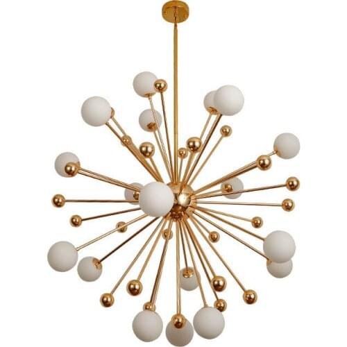 Nordic crystal iron led light chandelier ceiling cocina accesorio modern led chandelier nordic decoration home