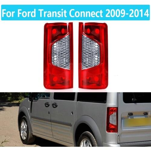 For Ford Transit Tourneo Connect 2009 2010 2011 2012 2013 2014 Car Brake Light Rear Tail Lamp Light Lens Cover Replacement
