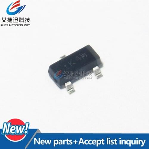 100Pcs BSH114 Silk-ScreentK4 SOT-23 TRANSISTOR 850 mA, 100 V, N-CHANNEL, Si, SMALL SIGNAL, MOSFET in stock 100%New and original