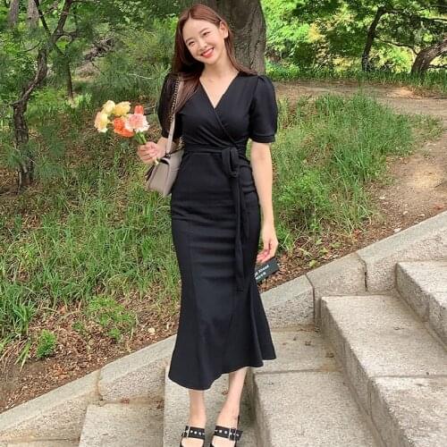 Asapgot Short Sleeve Dresses