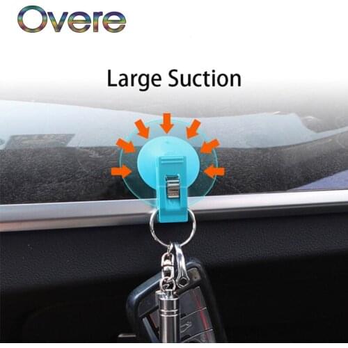 Overe Auto Car Sunglasses Holder Sunshade Fasteners For Kia Rio Ceed Sportage 2017 Cerato Sorento Mazda CX-7 6 Mini Cooper R56