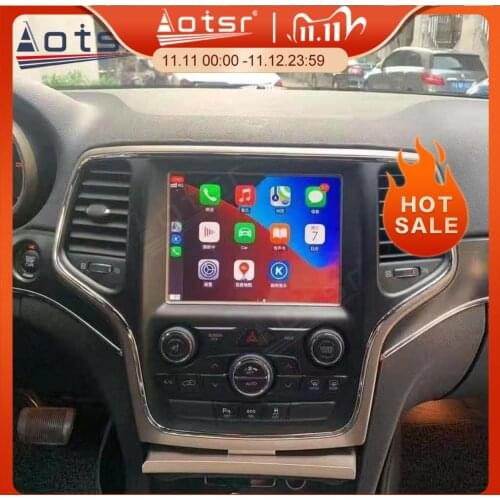 Car Radio For Jeep Grand Cherokee 2014 2015 2016 - 2020 Android Multimedia DVD Video Player Car GPS Navigation Touch Screen Unit