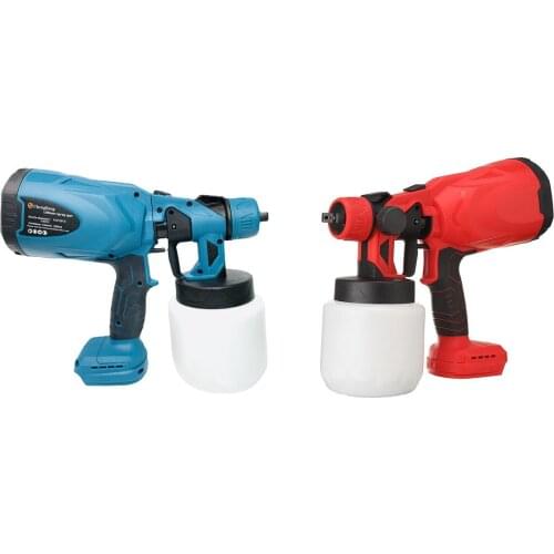 1000W 800ML Cordless Electric Spray Gun Airbrush Gun Disinfection Sterilization Portable Paint Sprayer For Makita Battery
