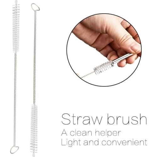Long Straw Brush Cleaner Pipe Bong Cleaner Glass Tube Clean Drink Straws Sewing Machines Keyboards Cleaning Brush Bottle Brush