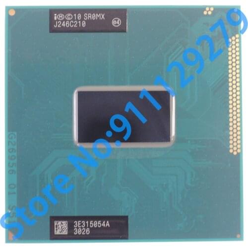 Core i5-3320M i5 3320M SR0MX 2.6 GHz Dual-Core Quad-Thread CPU Processor 3M 35W Socket G2 / rPGA988B
