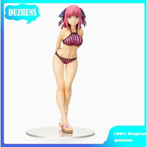 The Quintessential Quintuplets Nakano Nino swimsuit 19cm PVC Action Figure Anime Figure Model Toys Figure Collection Doll Gift