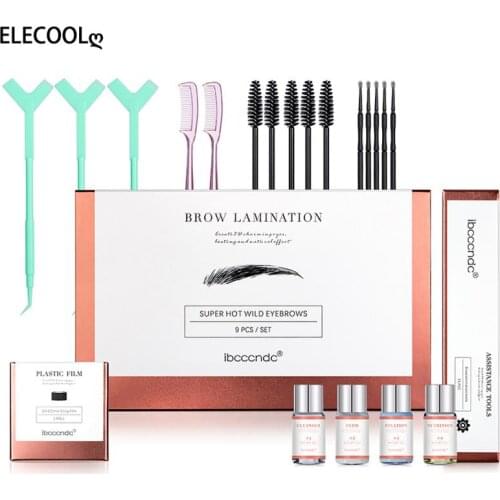 ELECOOL New Upgrade Version Lash Upgrade Kit Eyelash Lifting Set Full Professional Eyelash Lifting Make Up For Eyelash Growth
