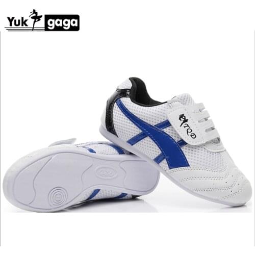 Taekwondo Shoes Martial Arts Shoes Gym Sport Boxing Kung Fu Tai Chi Running Shoes For Adults Kids Breathable Training Sneakers
