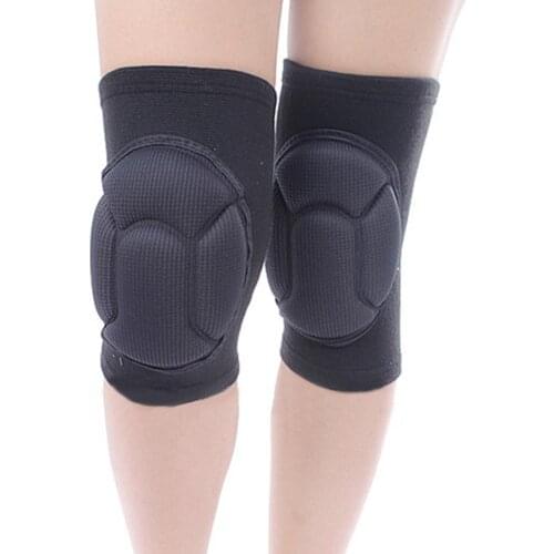 Durable Knee Pads Delicate Design 2x Thickened Volleyball Extreme Sports Knee Pads Brace Support Protector Kneepad