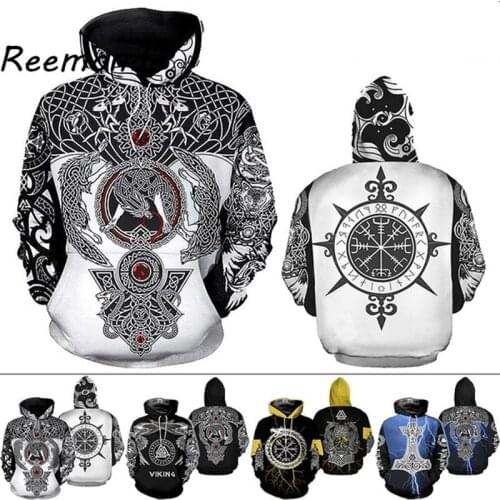 REEMONDE Fashionable Men's Hoodies