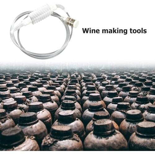 Siphon Alcohol Distiller Filter Tube Tool Home Wine Making Household Kitchen Easy Supplies for Beer Homebrew