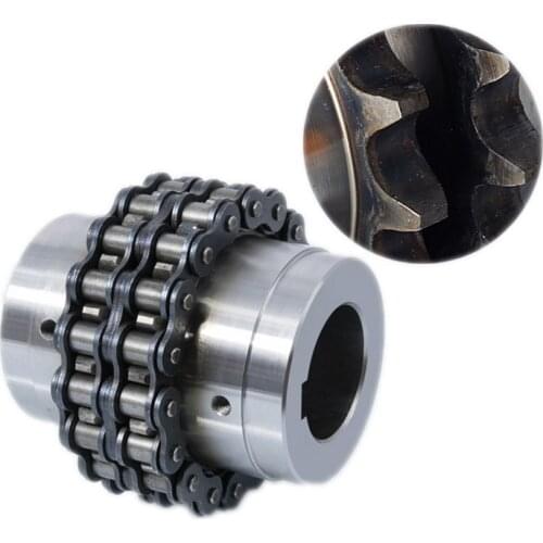 GL roller chain coupling,shaft couplings, mm,diameter,shaft coupler,keyway,bore,protective shell, chain coupling with cover