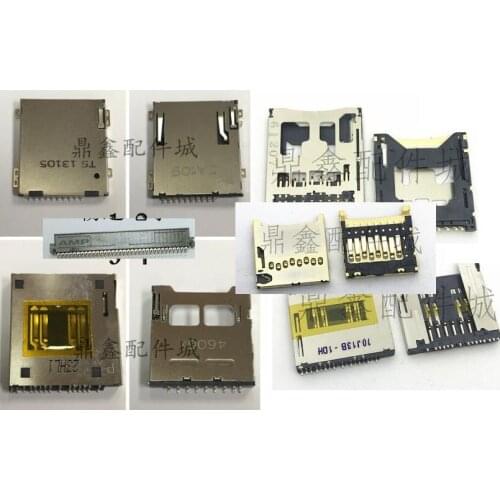 TF SIM SD Special deck connector PCMCIA plug SD booth 8P 9P 11P 15P 21P 514629-1 PCMCIA 68PIN 21D6C-1BF 299G29-07018G