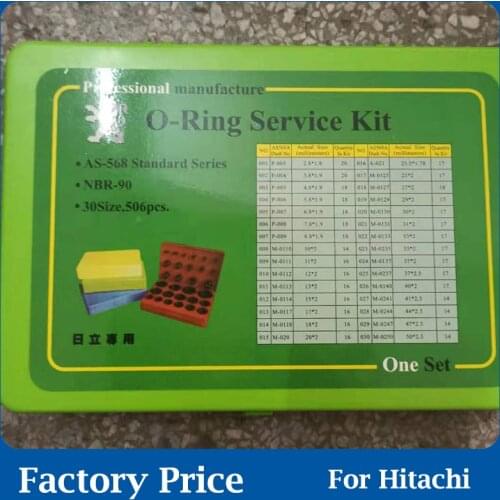 For HITACHI Excavator O-ring Box O-ring Seal Excavator Parts