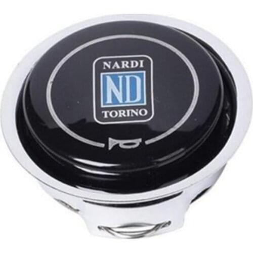 Universal Racing Car Interior Parts ND Horn Button Cover Metal + Plastic Modified Car Horn Button Racing Car Steering Wheel Horn