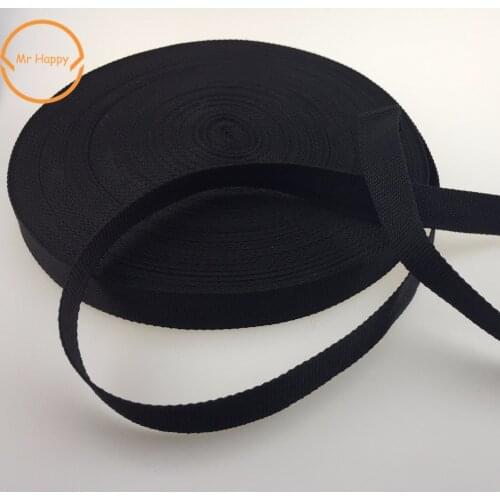 High quality 5 yards 25mm Nylon Webbing Strap Tape For Bag Strapping Belt Making Sewing DIY Craft For Home Garden