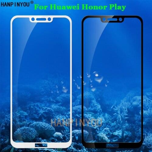 For Huawei Honor Play COR-AL10 COR-TL10 COR-L29 6.3" Full Coverage Tempered Glass 9H 2.5D Premium Screen Protector Film