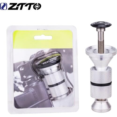 ZTTO Bike Fork Steerer Headset Expander Plug Compression Compressor Adjuster Top Cap Plug Adjustable Lock Bike Expansion Screw