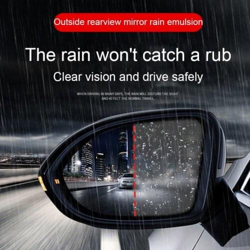 60ml Auto Back Mirror Anti-Rain Agent Windshield Window Rain Repellent Rearview Mirror Rainproof Agent