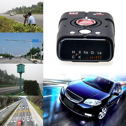 Useful DC 12V V8 Car Detector Full-Band Scanning Advanced Safety Laser Defense Systems 200 - 800 Meters Car Accessories