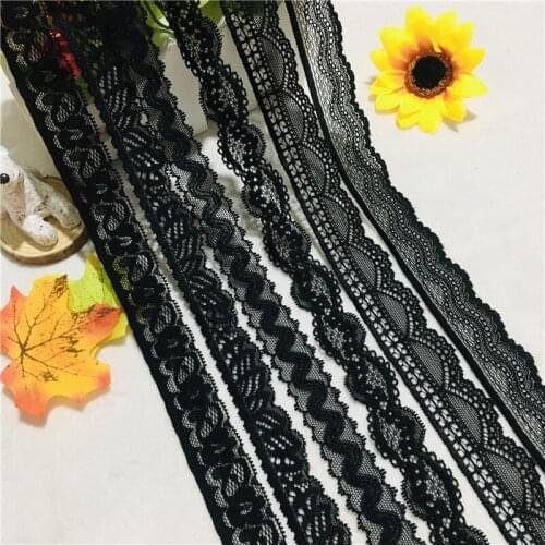 Black Series 2.5-3.5cm lace underwear, Lace Skirt, lace Accessories