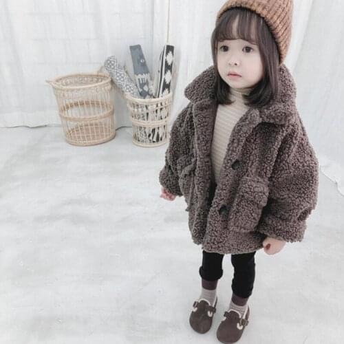 Girl Jacket Winter Thick Warm Kids Autumn Clothes Cotton Children Jacket For Baby Boys Outerwear Girls Coat Toddlers 18M-8years