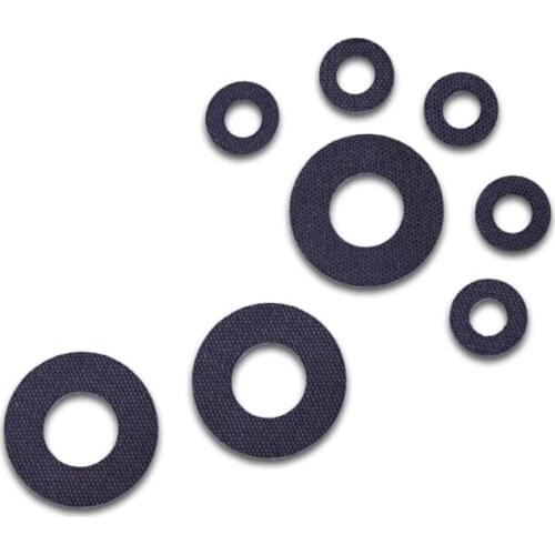 Customized CNC Cutting 10pcs Carbontex Drag For Fishing Reels Carbon Fiber Washer 0.8mm Ring Brake