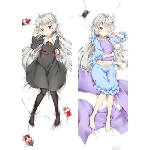 Ms.Vampire who lives in my neighbourhood Japanese Anime Dakimakura Body Pillowcase Sexy Girl Hugging Body Pillow Case Cover