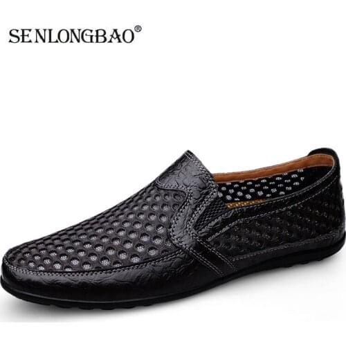 New Spring Fashion Men Shoes Lightweight Mens Casual Shoes Breathable Mesh Sneakers Comfortable Flat Loafers Zapatos Hombre