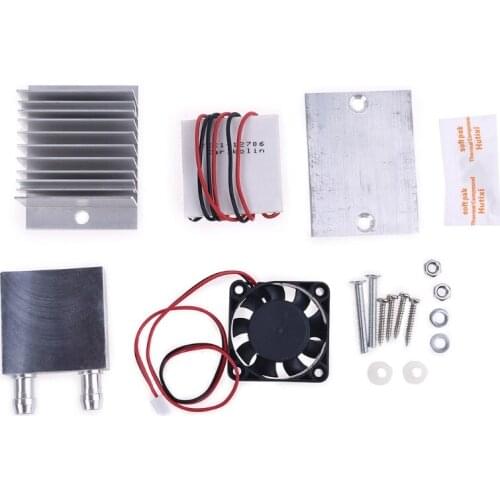H4GA DIY Kits Thermoelectric Peltier Refrigeration Cooling System + Cooler Fan + TEC1-12706 Air Conditioner