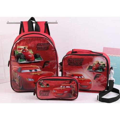 Disney New kids cartoon 95 Cars schoolbag girls princess cute school bag sofia Kindergarten backpacks
