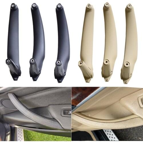 Right Left Inner Door Panel Handle Pull Trim Holder Auto Interior Accessories For BMW E70 X5 E71 E72 X6 SAV Car Styling