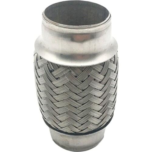 1.5"x4" Straight Exhaust Pipe Flex Repair Tube Joint Kit 38mmx100mm