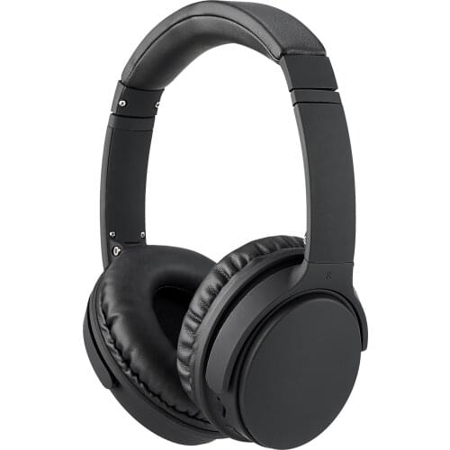 ANC Noise Cancelling Stereo Headsfree Audifonos Con Black Headband ANC Wireless Headphone For Airplane