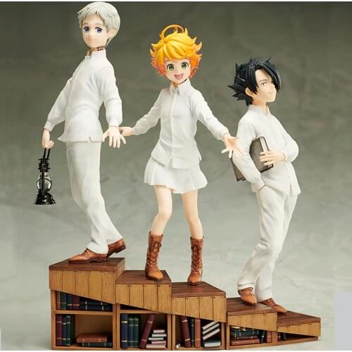 Tronzo Original Aniplex The Promised Neverland Emma Norman Ray PVC Action Figure Model Toys Anime The Promised Neverland Figural