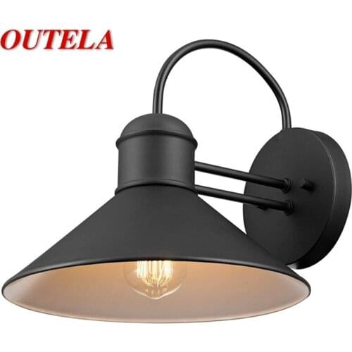 OUTELA Outdoor Wall Lamp Classical LED Sconces Lighting Waterproof Home For Porch Villa