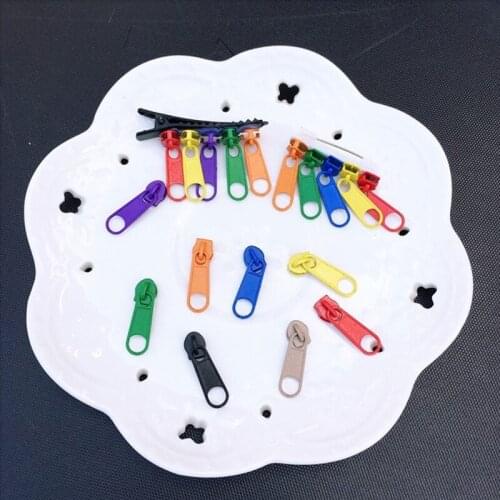 1Pair Fashion Women Cute Zipper Alloy Earrings Statement Drop Dangle Ear Studs Jewelry Gifts 2.3*0.7cm